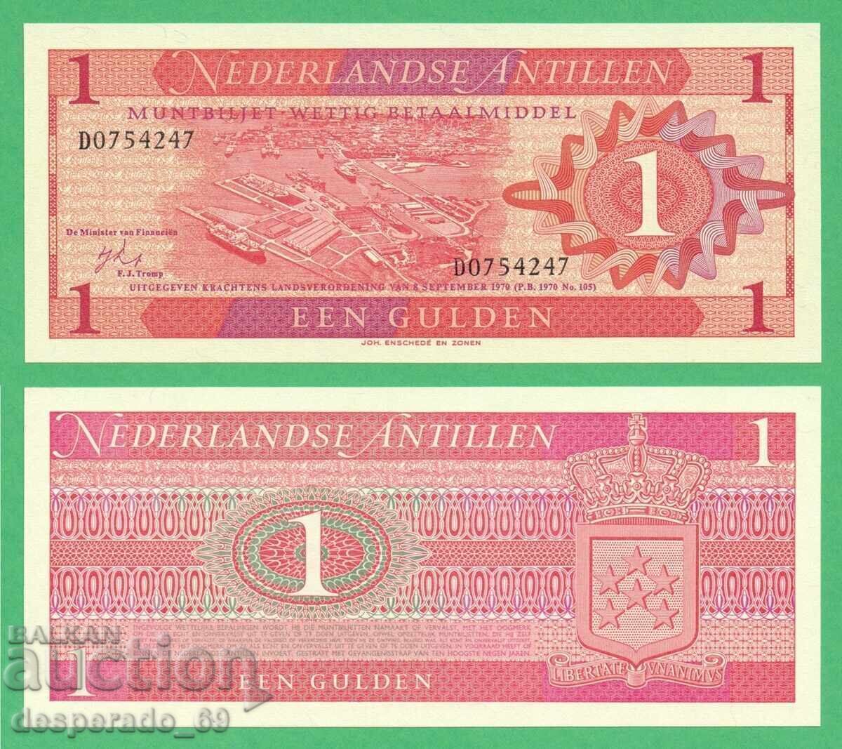 (¯`'•.¸ NETHERLANDS ANTILLES 1 guilder 1970 UNC ¸.•'´¯) (¯`'•.¸ NETHERLANDS ANTILLES 1 guilder 1970 UNC ¸.•'´¯)