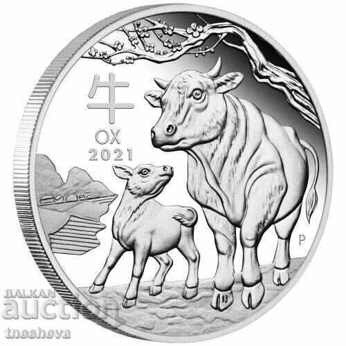 2 oz LUNAR III AUSTRALIA 2021 - READ THE DESCRIPTION 2 oz LUNAR III AUSTRALIA 2021 - READ THE DESCRIPTION