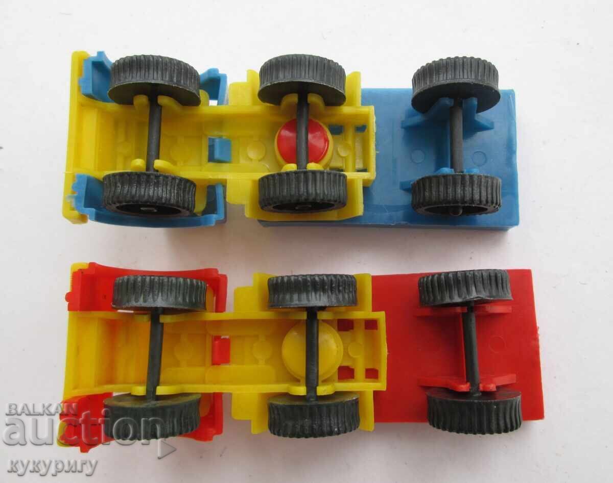 Old Soc children's toys small plastic trucks - 7 Old Soc children's toys small plastic trucks - 7