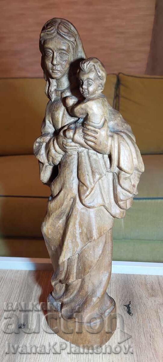 Аукцион Дърворезба за колекционери височина 37см