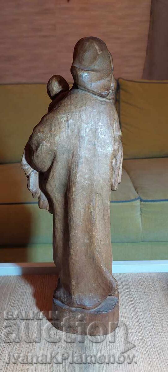 Ξυλογλυπτική για συλλέκτες, ύψος 37cm - 5