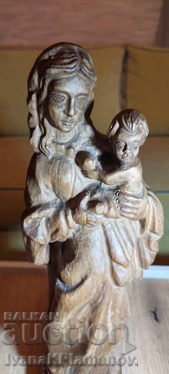 Дърворезба за колекционери височина 37см - 6