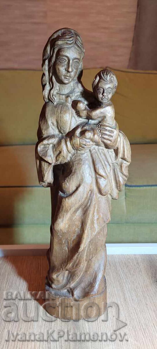 Ξυλογλυπτική για συλλέκτες, ύψος 37cm