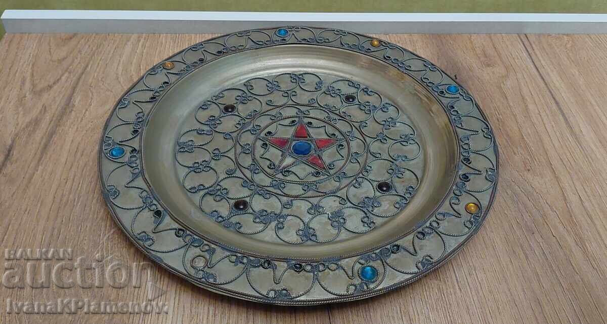 Panou metalic Orient pentru colectionari 30cm cu preț € 13.00 | 25.43 BGN