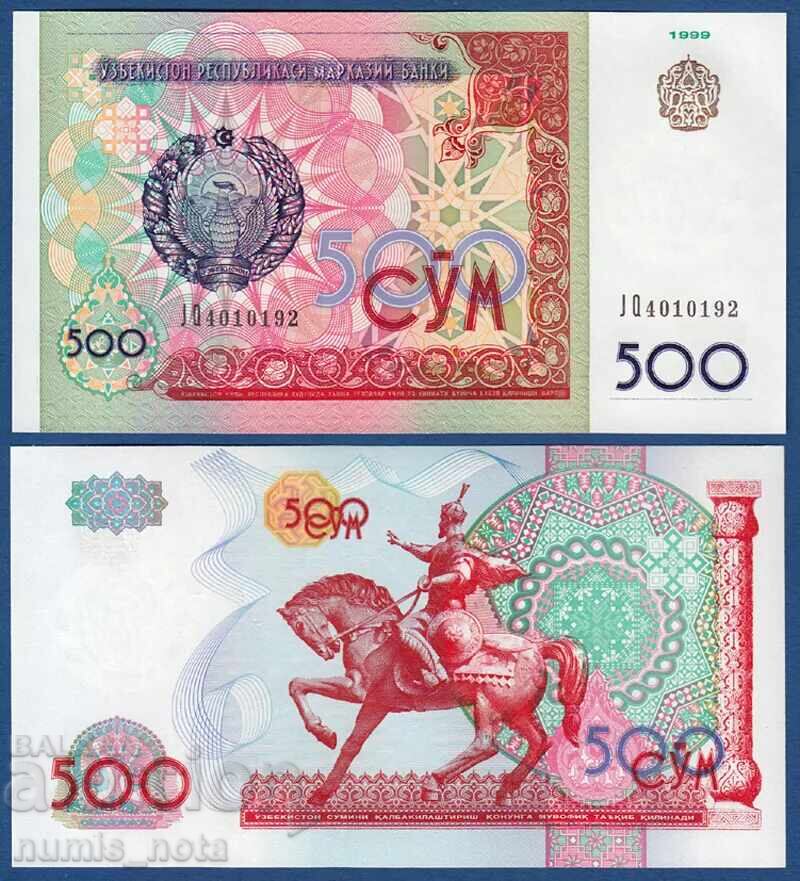 Uzbekistan 500 soms 1999 UNC