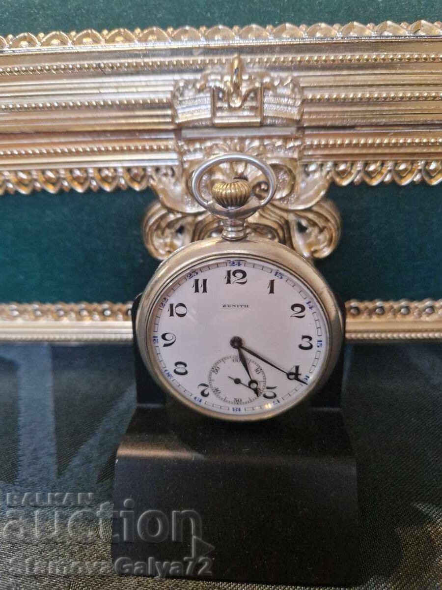 Beautiful antique Swiss pocket watch ZENITH with price 498.00 BGN | € 254.62 Beautiful antique Swiss pocket watch ZENITH with price 498.00 BGN | € 254.62
