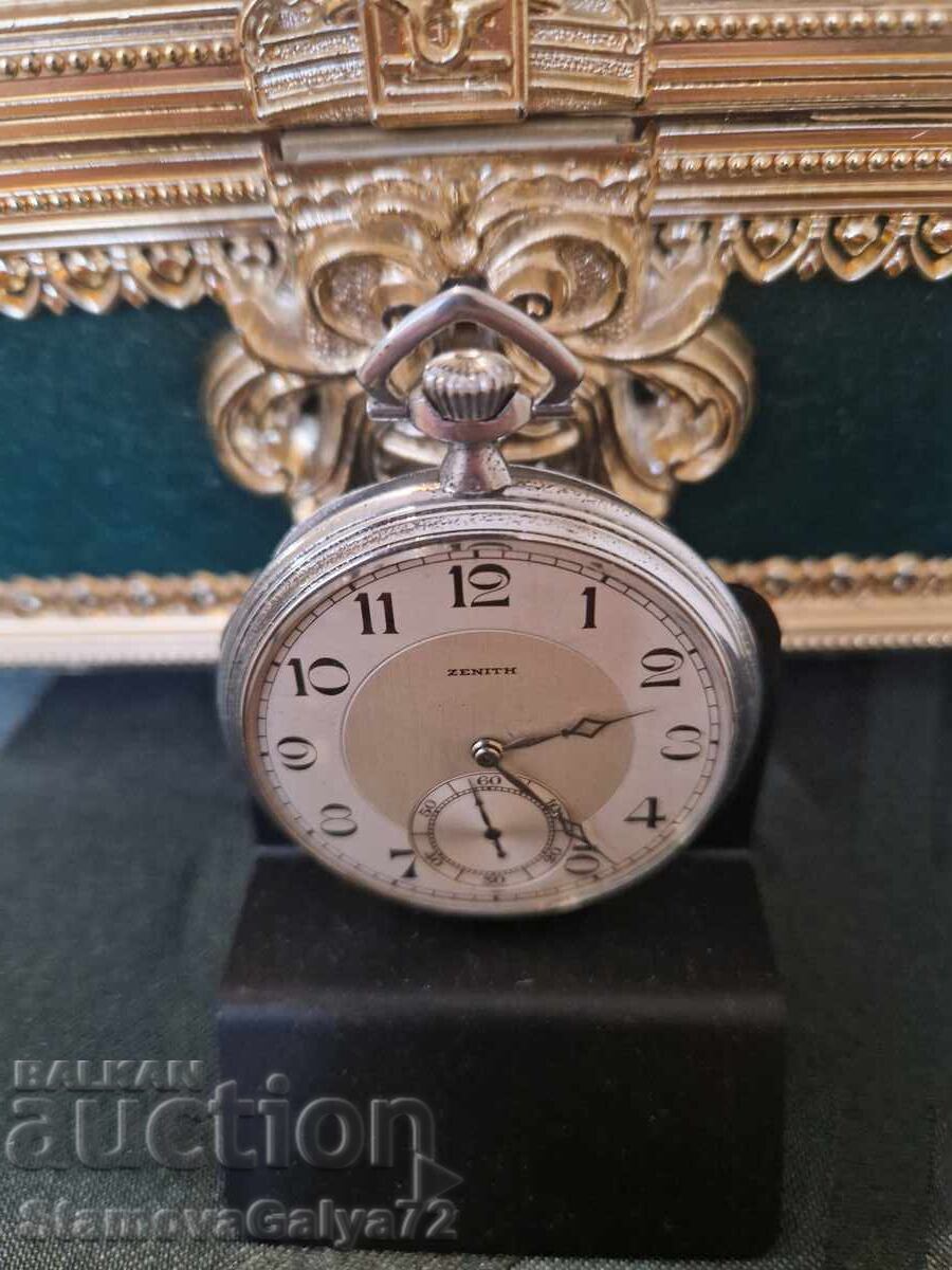 Auction Wonderful antique Swiss pocket watch ZENITH Auction Wonderful antique Swiss pocket watch ZENITH