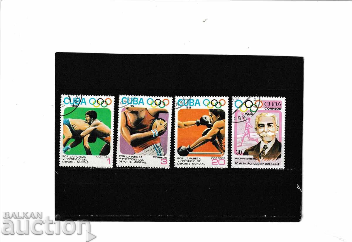 Cuba 1984 - Olympics - 4 m. destroy