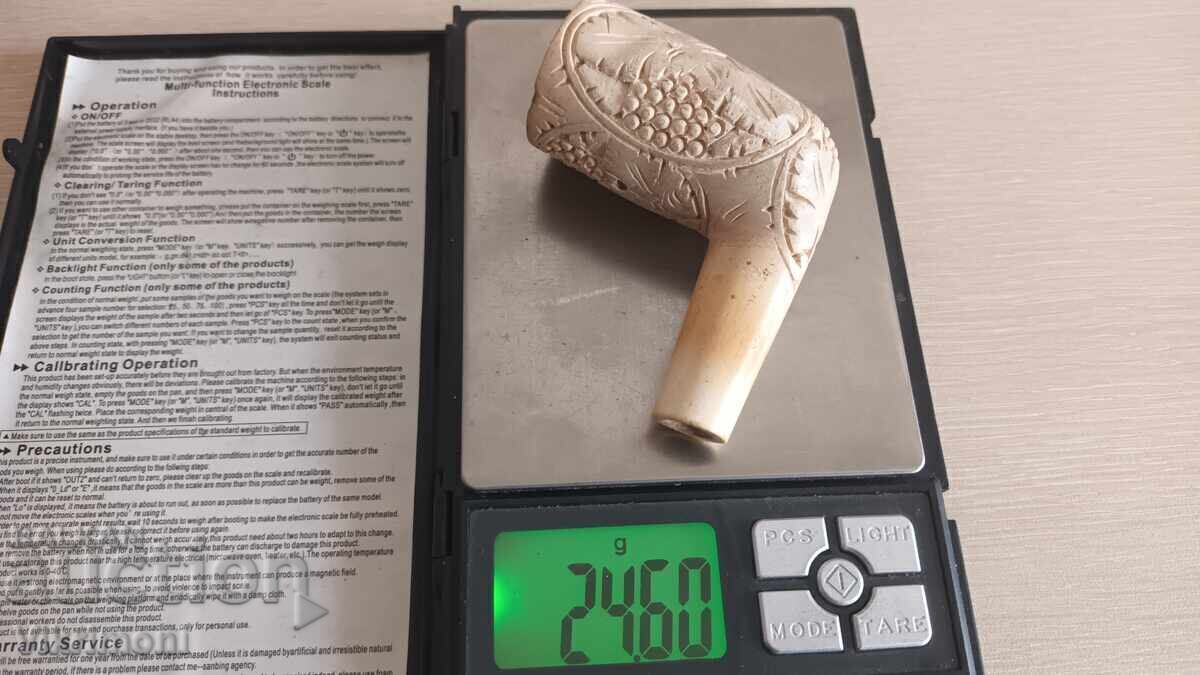 Vintage pipe, meerschaum, carving, old with price 80.00 BGN | € 40.90