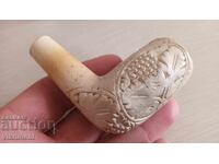 Лула винтидж, морска пяна,резба,стара