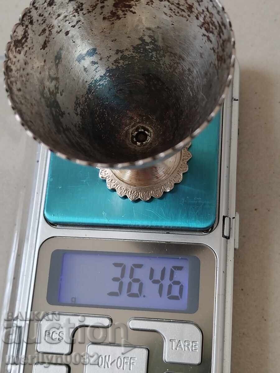 Auction Renaissance silver vessel with tugra Easter egg silver Auction Renaissance silver vessel with tugra Easter egg silver