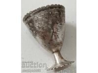 Renaissance silver vessel with tugra Easter egg silver