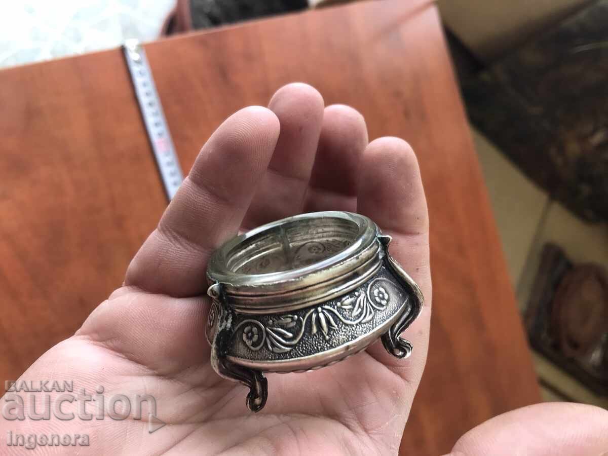 CAVIAR CONTAINER MARKED YUMMETS USSR - 7 CAVIAR CONTAINER MARKED YUMMETS USSR - 7