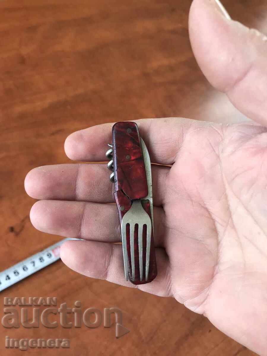 FOLDING KNIFE LEG ANTIQUE BLADE-LARGE THORN - 7