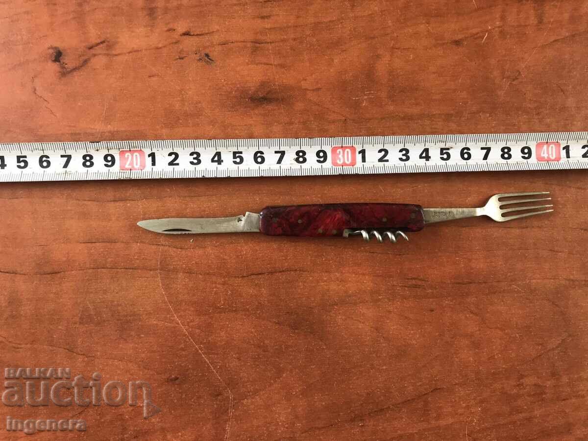 FOLDING KNIFE LEG ANTIQUE BLADE-LARGE THORN