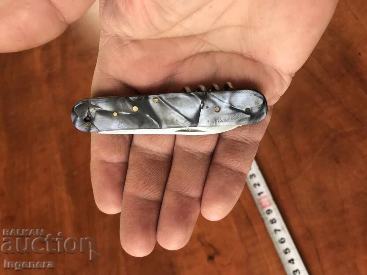 FOLDING KNIFE LEG ANTIQUE BLADE-LARGE THORN - 6 FOLDING KNIFE LEG ANTIQUE BLADE-LARGE THORN - 6