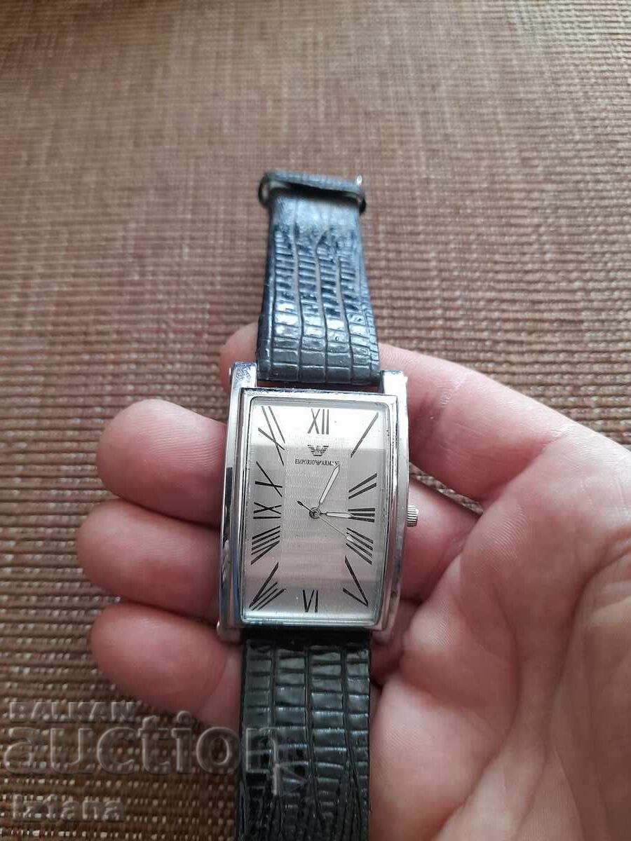 Emporio Armani watch with price 33.00 BGN | € 16.87 Emporio Armani watch with price 33.00 BGN | € 16.87