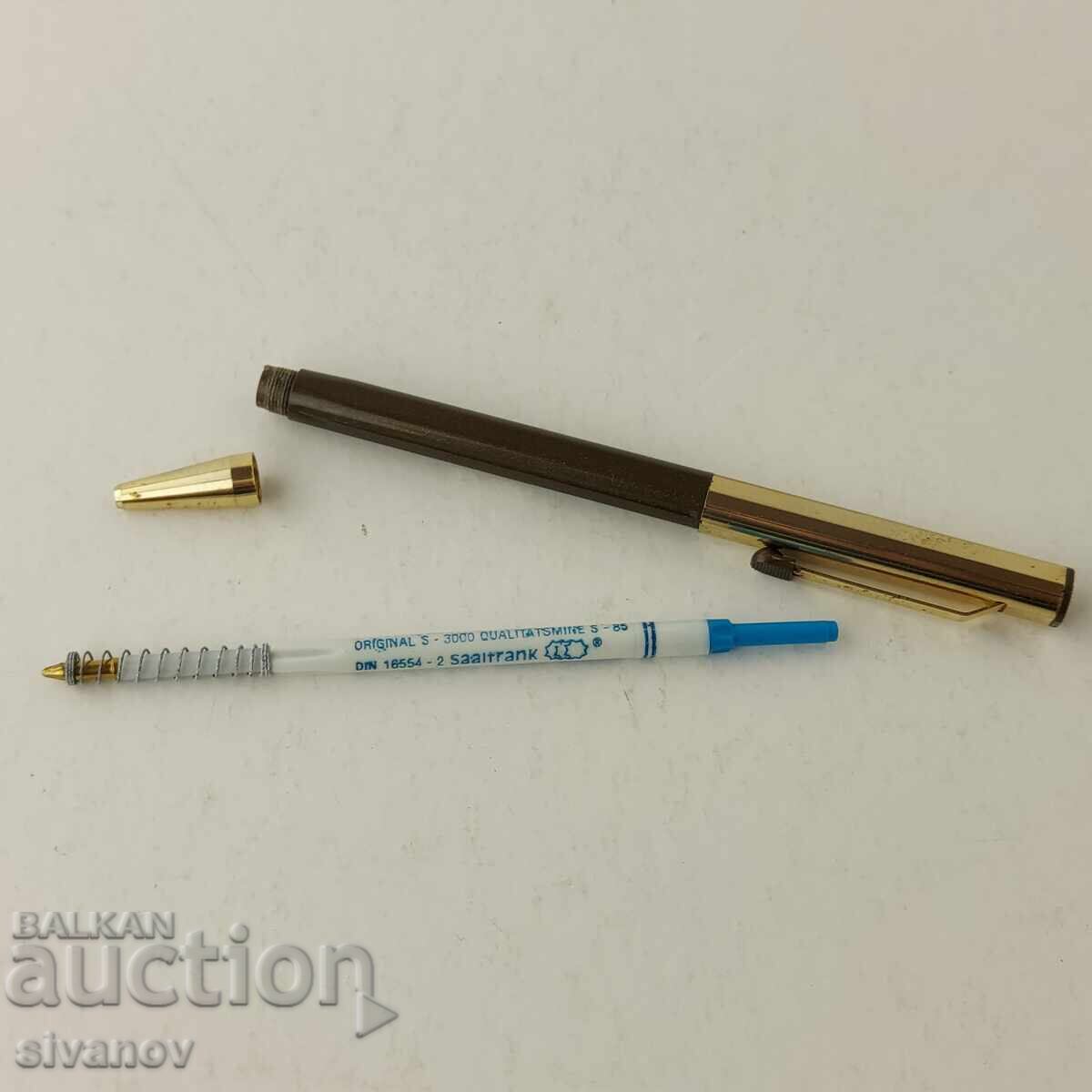 Interesting old ballpoint pen Saalfrank Germany #5778 - 6