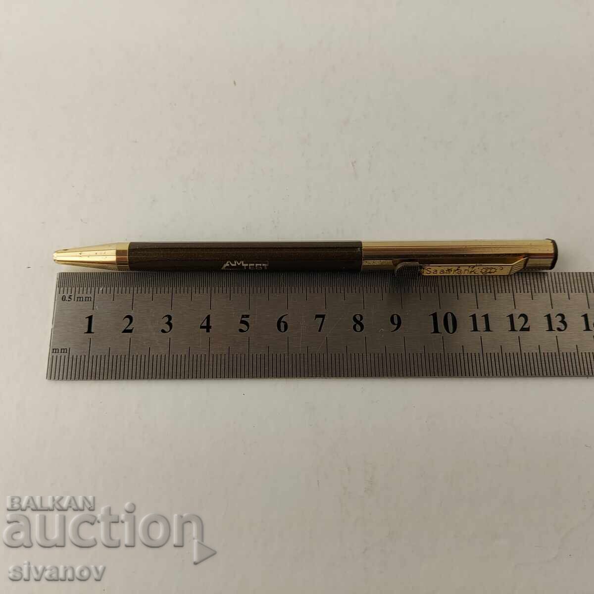 Interesting old ballpoint pen Saalfrank Germany #5778 - 7