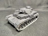 1/50 МЕТАЛЕН МАЩАБЕН МОДЕЛ ТАНК Pz.Kpfw.IV SOLIDO FRANCE