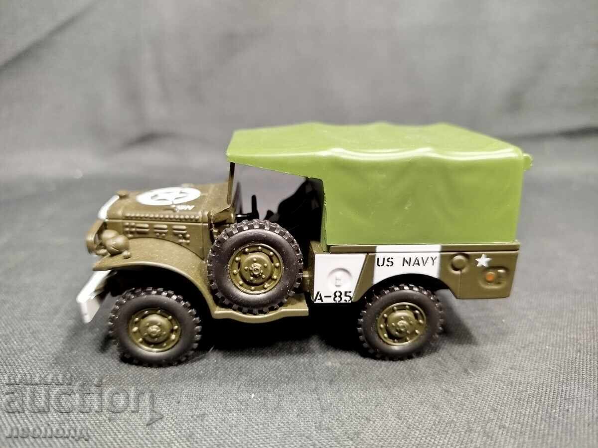 1/43 METAL CAR SCALE MODEL DODGE WC VICTORIA with price 50.00 BGN | € 25.56