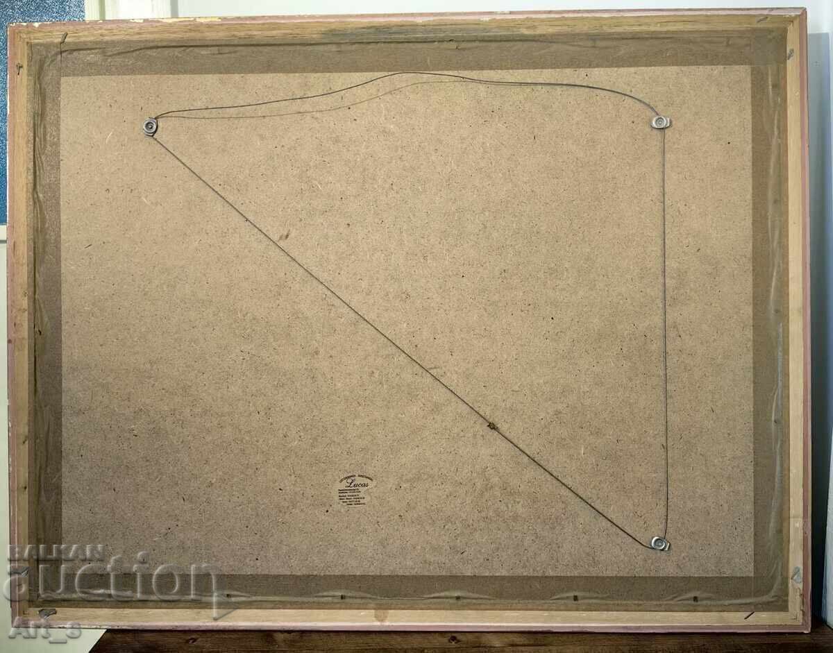 Delivery of Original Dutch painting on canvas in a frame