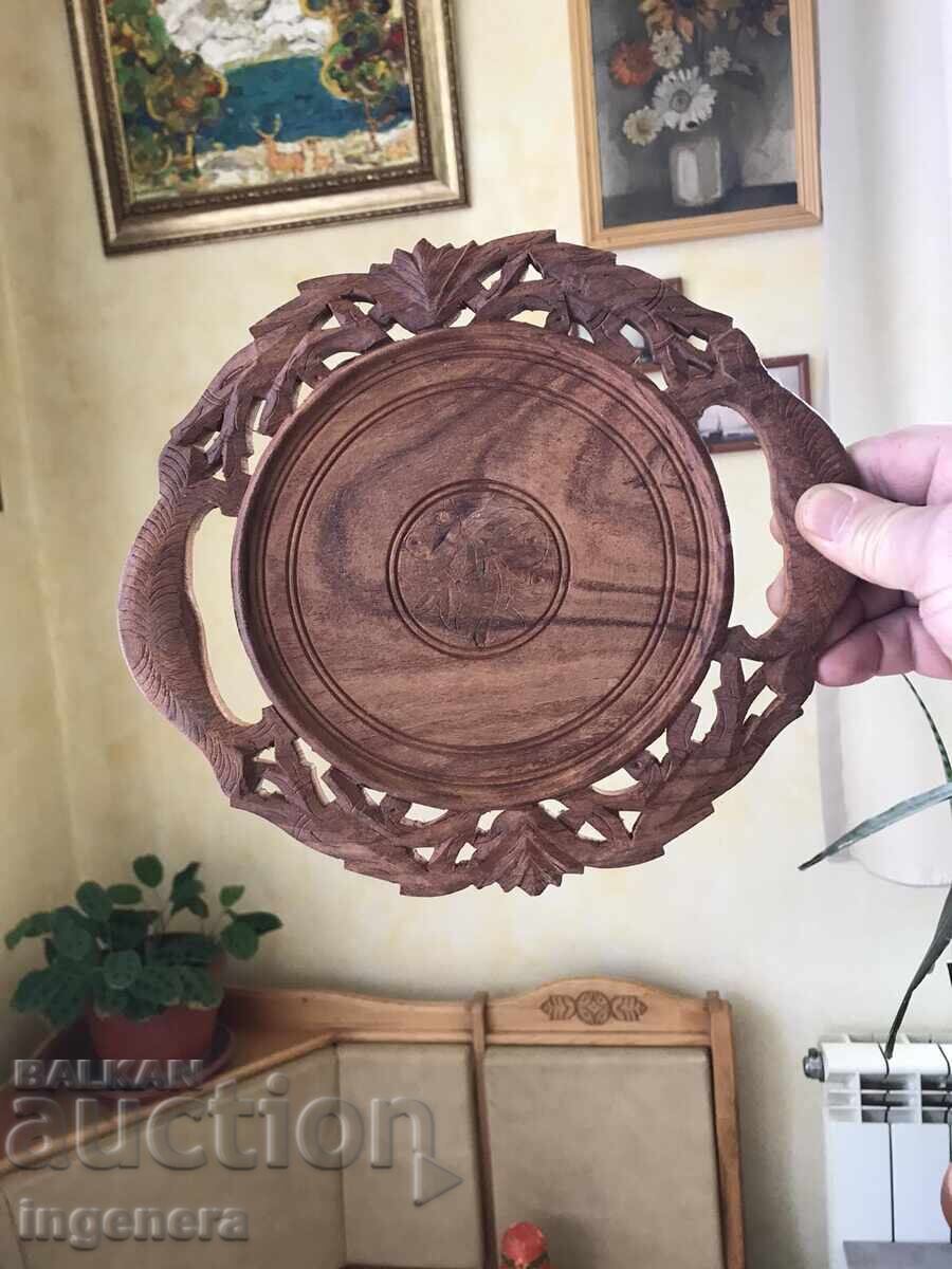 TRAY PLATE PANEL ROSE BOX RICHT WOOD CARVING OPENWORK with price 32.00 BGN | € 16.36 TRAY PLATE PANEL ROSE BOX RICHT WOOD CARVING OPENWORK with price 32.00 BGN | € 16.36