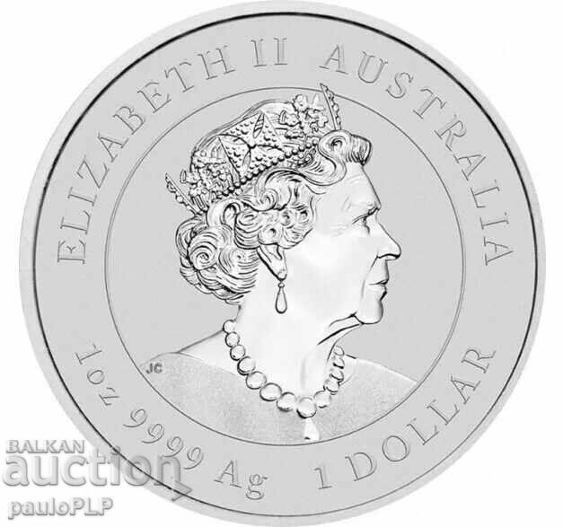 1 oz ARGINT 2021god.- LUNAR 3- AUSTRALIA- CITIȚI CONDIȚIILE cu preț 240.00 BGN | € 122.71 1 oz ARGINT 2021god.- LUNAR 3- AUSTRALIA- CITIȚI CONDIȚIILE cu preț 240.00 BGN | € 122.71