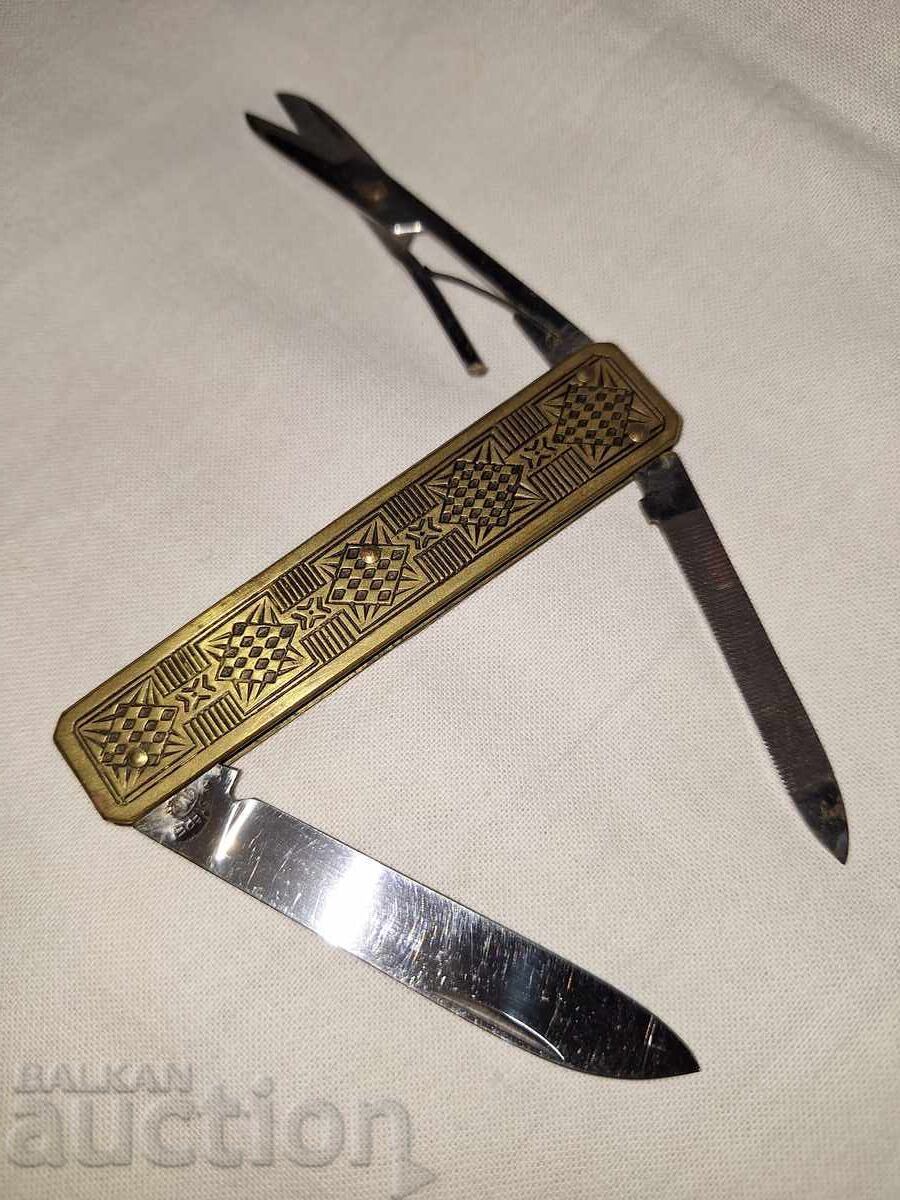 Cuțit pliant vechi de buzunar--GML Rostfrei cu preț € 20.00 | 39.12 BGN