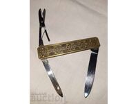 Cuțit pliant vechi de buzunar--GML Rostfrei