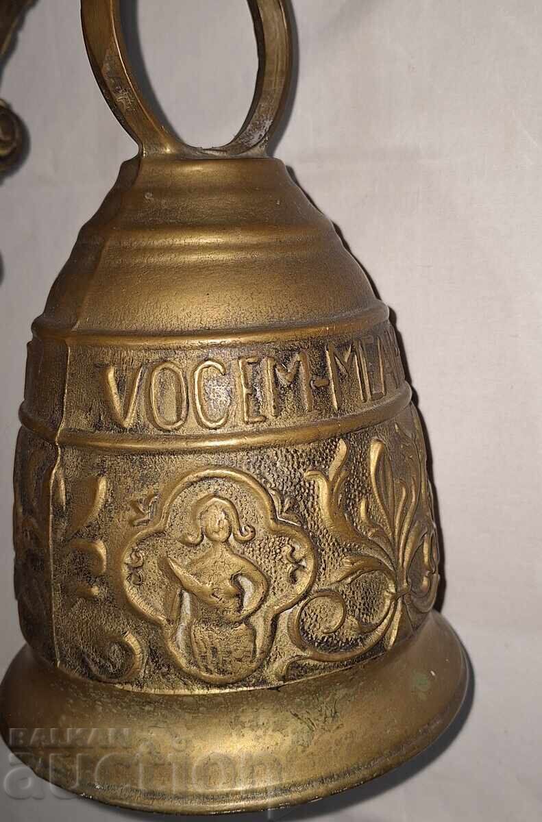 Δημοπρασία Παλιό μεγάλο χάλκινο κουδούνι πόρτας Δημοπρασία Παλιό μεγάλο χάλκινο κουδούνι πόρτας