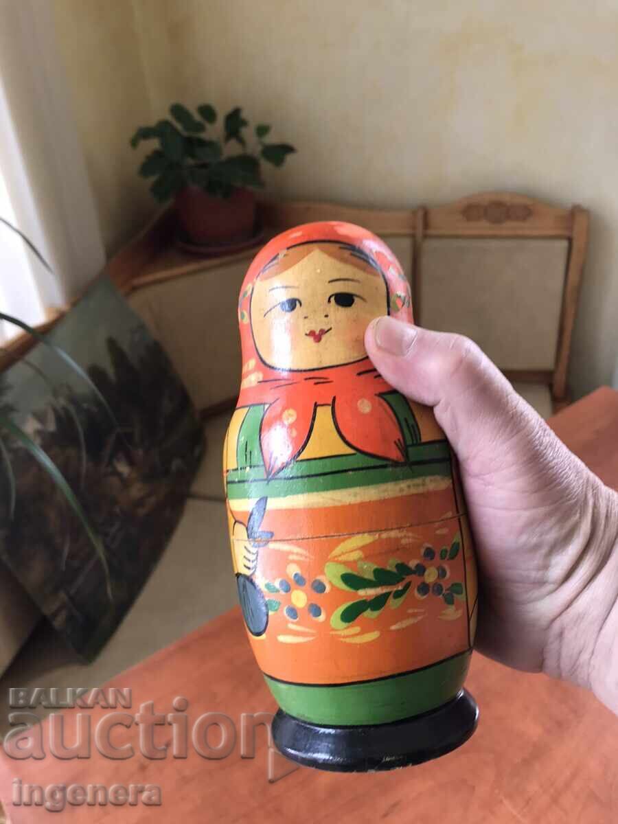 Delivery of MATRYOSHKA DOLL SET WOODEN DOLL VINTAGE