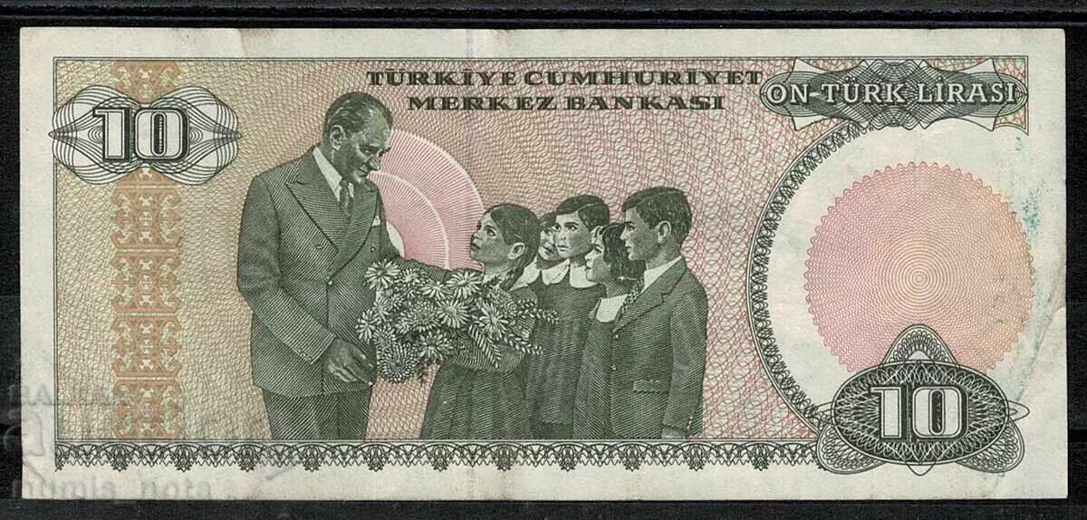 Turcia 10 lire 1970 UNC cu preț 5.00 BGN | € 2.56 Turcia 10 lire 1970 UNC cu preț 5.00 BGN | € 2.56
