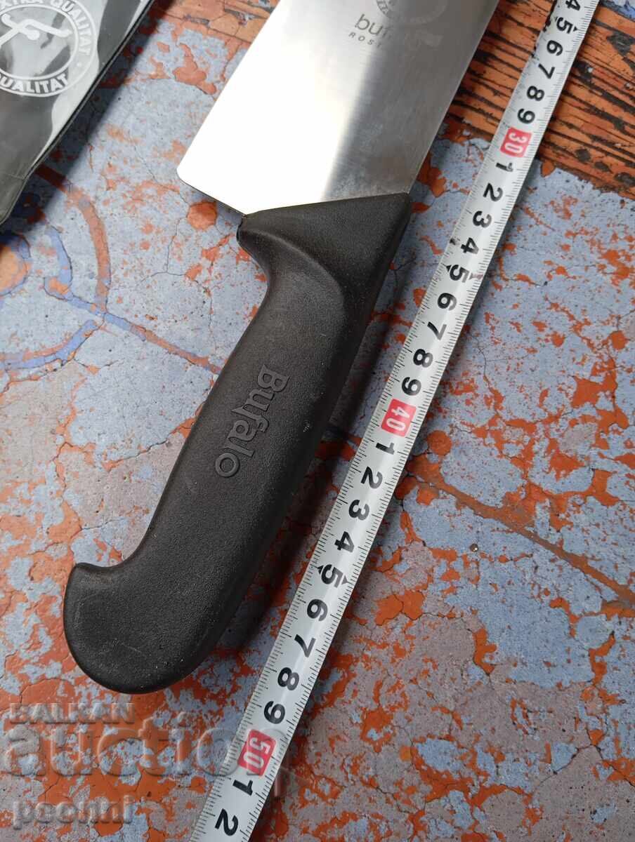 Професионален,марков, много голям касапски нож с цена 90.00 лв. | € 46.02 Професионален,марков, много голям касапски нож с цена 90.00 лв. | € 46.02