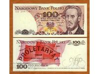 Poland 100 zlotys 1986 UNC