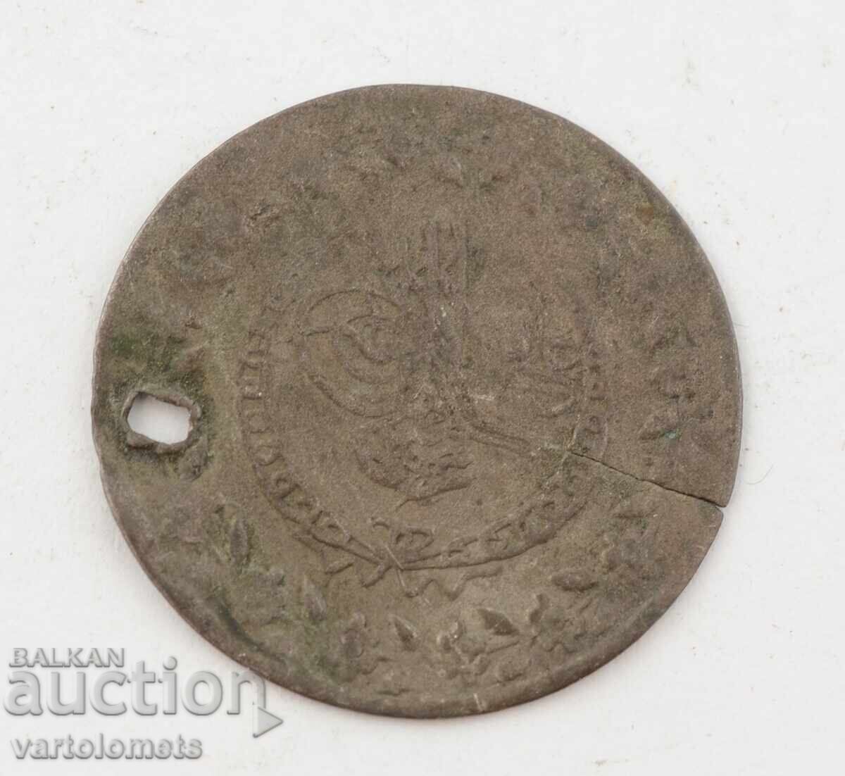 Denar turcesc argint 2,3 g. 28 mm - Imperiul Otoman cu preț € 6.00 | 11.73 BGN