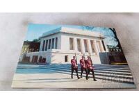 Postcard Sofia Mausoleum of Georgi Dimitrov 1986