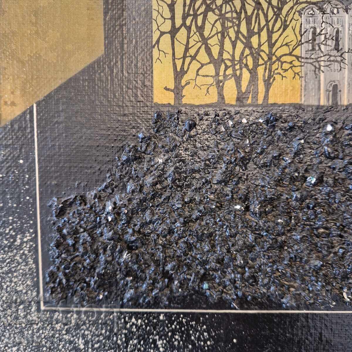 Delivery of Sergey Belov painting 1992