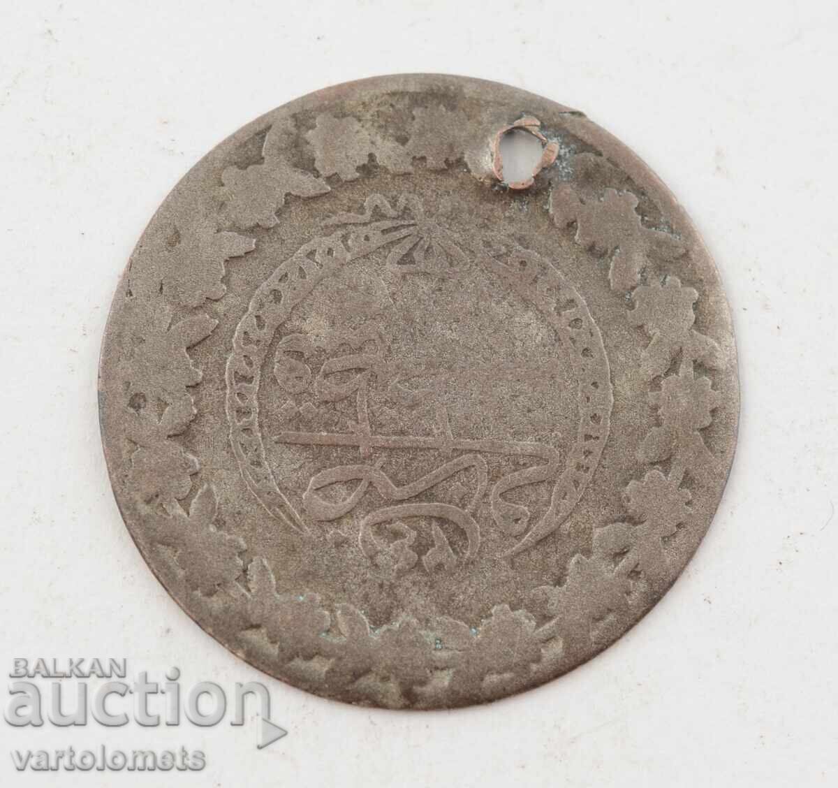 Silver Turkish coin 2.4 g. 27 mm - Ottoman Empire