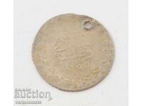 Silver Turkish coin 1.1 g. 21 mm - Ottoman Empire