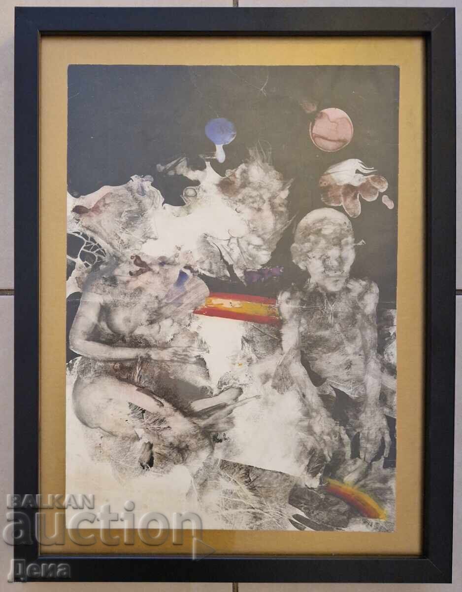 Prof. Dr. Stefan Altakov painting 1993.