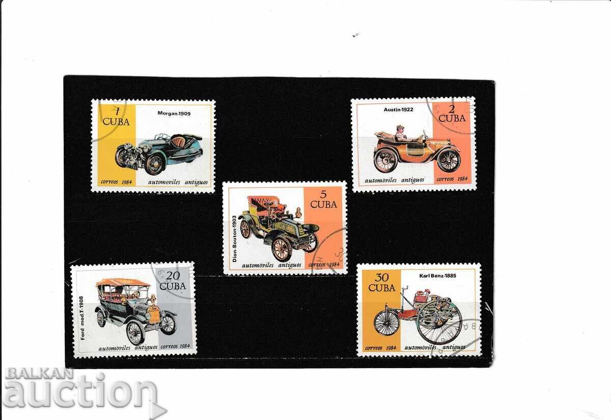 Куба 1984 г.- Коли ретро - 5 мар. унищ. Куба 1984 г.- Коли ретро - 5 мар. унищ.