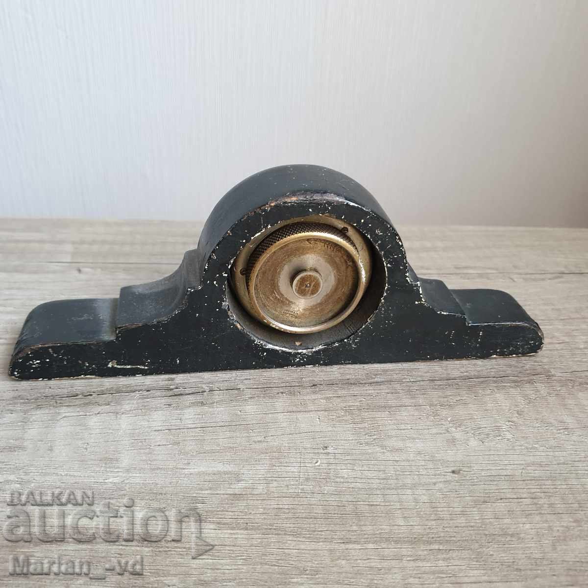 Table clock KÖHLER & CO. / LAUFAMHOLZ, from WW2 - 5