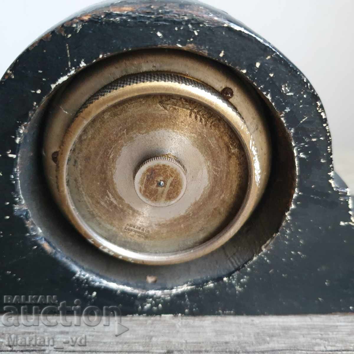 Table clock KÖHLER & CO. / LAUFAMHOLZ, from WW2 - 6