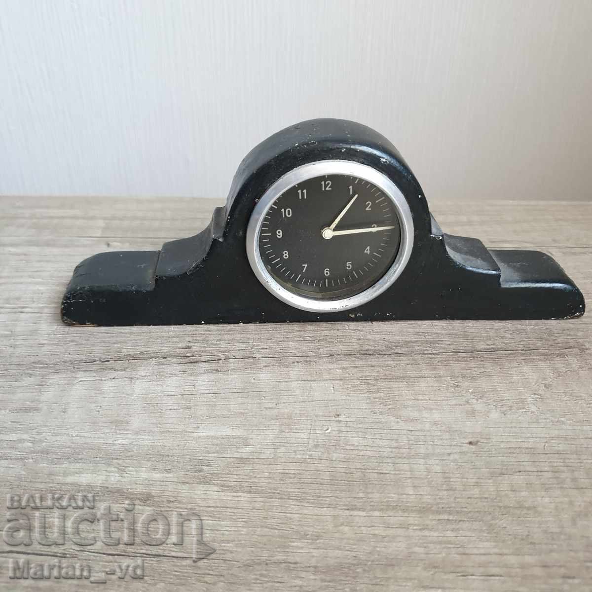 Table clock KÖHLER & CO. / LAUFAMHOLZ, from WW2