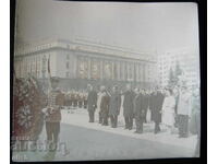 Old photo Lyudmila Zhivkova parade photo