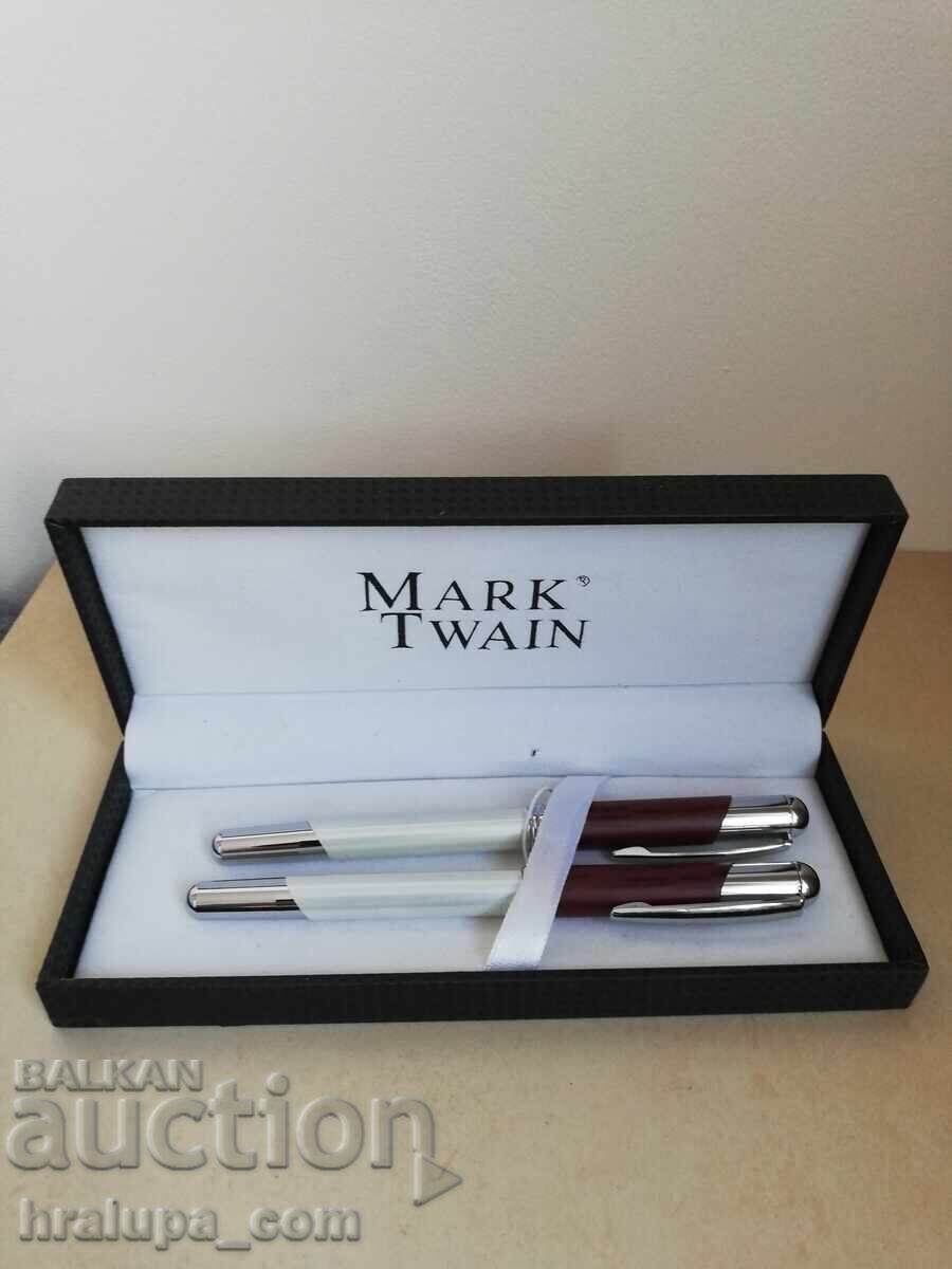 Mark Twain pen set Mark Twain pen set