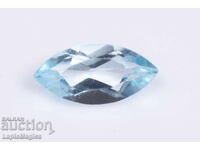 Blue Topaz 0.65ct 8x4mm VS Marquise Cut #1