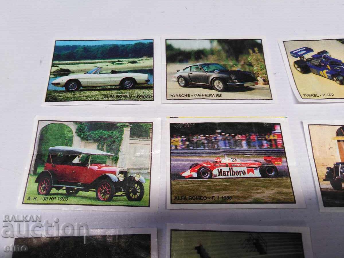 8 pcs. OLD CHEWING GUM PICTURES with price 30.00 BGN | € 15.34 8 pcs. OLD CHEWING GUM PICTURES with price 30.00 BGN | € 15.34