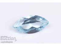 Blue Topaz 0.63ct 8x4mm VS Marquise Cut #7